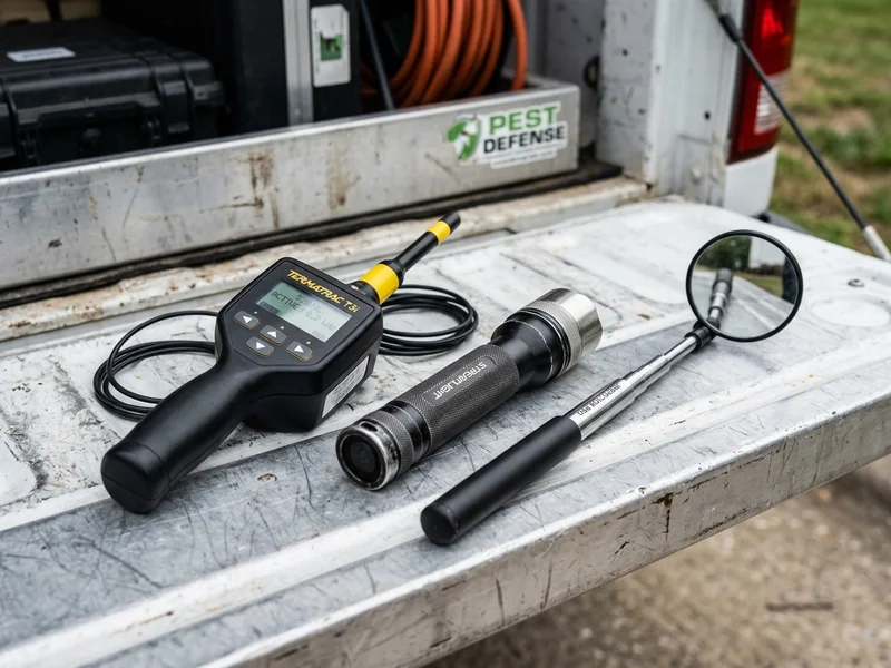 Professional stinging insect colony inspection and diagnostic equipment